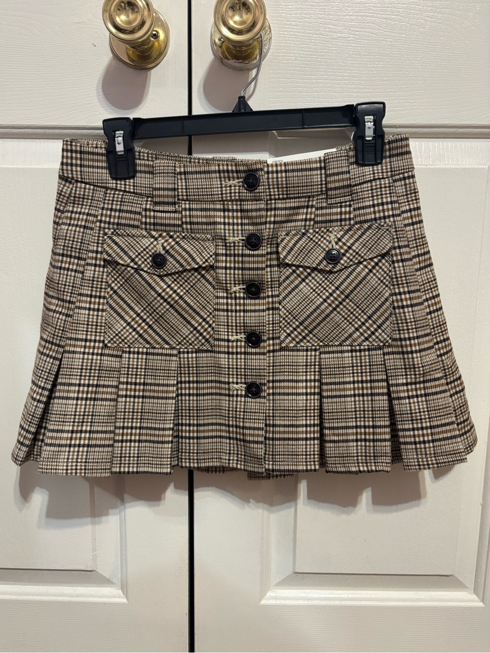 American Eagle Plaid Mini Skirt